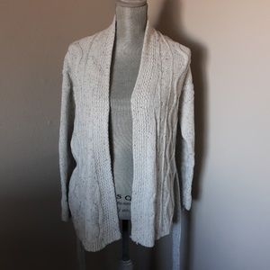 Universal Thread Cable Wrap Sweater Cream